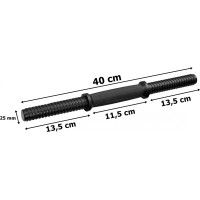Ruční nakládací činky TITAN 2x10 kg