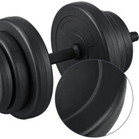 Ruční nakládací činky TITAN 2x10 kg