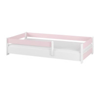 Dětská postel SIMPLE - růžová - 160x80 cm
