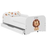 Dětská postel KIM - SAFARI LEV 160x80 cm