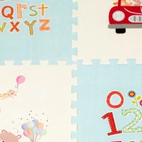 KIK Pěnové puzzle Dětský svět