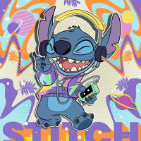 RAVENSBURGER Puzzle Disney: Stitch 3x49 dílků
