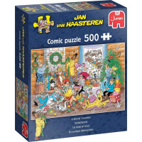 JUMBO Puzzle JvH Vlněné Vánoce 500 dílků