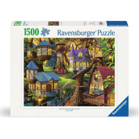 RAVENSBURGER Puzzle Soumrak v korunách stromů 1500 dílků