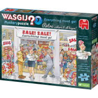 JUMBO Puzzle WASGIJ Mystery 7: Všechno musí pryč! 1000 dílků