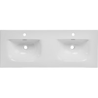 Keramické umyvadlo SKY Double 120 cm DP - bílé