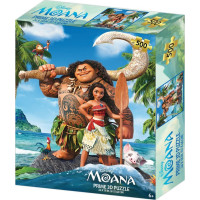 PRIME 3D Puzzle Odvážná Vaiana: Legenda o konci světa 3D 500 dílků