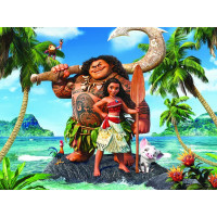 PRIME 3D Puzzle Odvážná Vaiana: Legenda o konci světa 3D 500 dílků