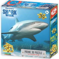 PRIME 3D Puzzle Žralok Perezův 3D 150 dílků