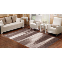 Kusový koberec SARI Fog - hnědý