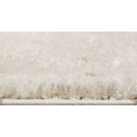 Kusový koberec Shaggy SOHO - bílý