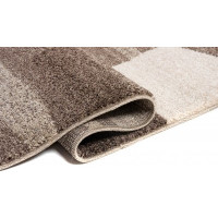 Kusový oválný koberec SARI Form - světle hnědý