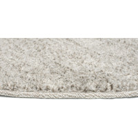 Kusový kulatý koberec SARI Mono - světle šedý