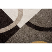 Kusový koberec JÁVA Bubbles - šedý/krémový