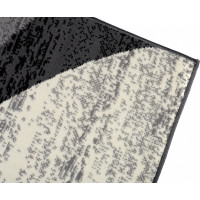 Kusový koberec TAPIS Winding - šedý/červený