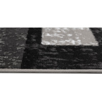 Kusový koberec TAPIS Geometry - šedý