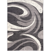Kusový koberec TAPIS Charm - tmavě šedý