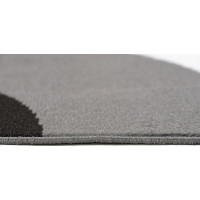Kusový koberec TAPIS Vlny - tmavě šedý/šedý