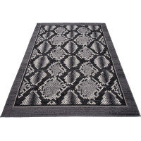 Kusový koberec TAPIS Python - černý