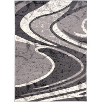 Kusový koberec TAPIS Dunes - tmavě šedý