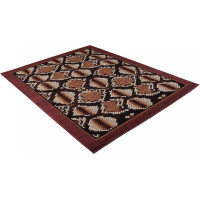 Kusový koberec TAPIS Python - hnědý
