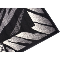 Kusový koberec TAPIS Safari - černý/šedý