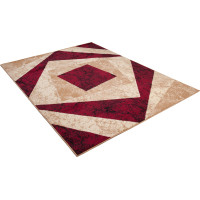 Kusový koberec TAPIS Vertigo - červený/krémový