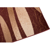 Kusový koberec TAPIS Linocut - hnědý