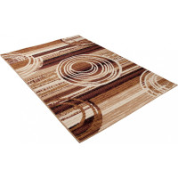 Kusový koberec TAPIS Bubbles - hnědý