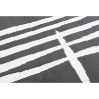 Kusový koberec TAPIS Flick - tmavě šedý