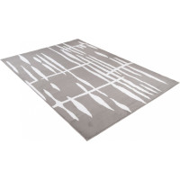Kusový koberec TAPIS Flick - šedý