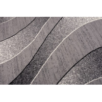 Kusový koberec TAPIS Waves - světle šedý