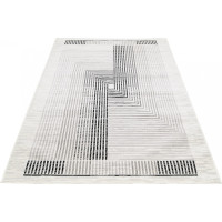 Kusový koberec GRACE Optical - krémový/světle šedý