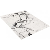 Kusový koberec GRACE Marble - krémový/černý