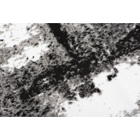 Kusový koberec MAYA Abstract - bílý/šedý