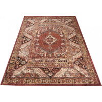 Kusový koberec EUFRAT Diwaniya - hnědý