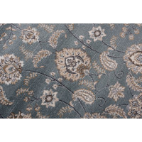 Kusový koberec COLORADO Leaves - modrý