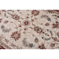Kusový koberec COLORADO Rim - bílý/červený