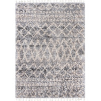 Kusový koberec AZTEC světle šedý - typ J
