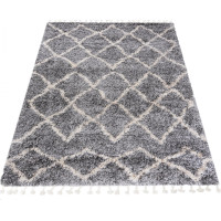 Kusový koberec AZTEC šedý - typ C