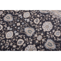 Kusový koberec COLORADO Frame - tmavě šedý