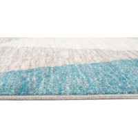 Kusový koberec FIESTA Abstract - modrý/šedý