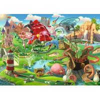 RAVENSBURGER Puzzle Minigolfový ráj XXL 500 dílků