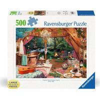 RAVENSBURGER Puzzle Útulná chata XXL 500 dílků