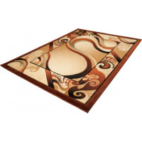 Kusový koberec ANTOGYA Wave - krémový/hnědý