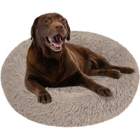 Plyšový pelíšek pro psy CANIS 110 cm - béžový