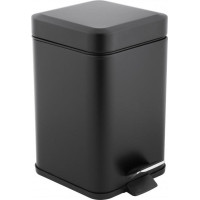 Odpadkový koš do koupelny MITA 3l - softclose - černý