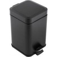 Odpadkový koš do koupelny MITA 3l - softclose - černý