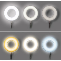 LED stmívatelná stolní lampička s klipem - 300lm - USB