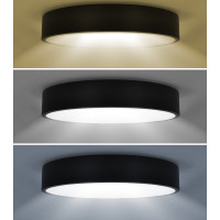 LED osvětlení s dálkový ovladačem 30 cm - stmívatelné - černé
